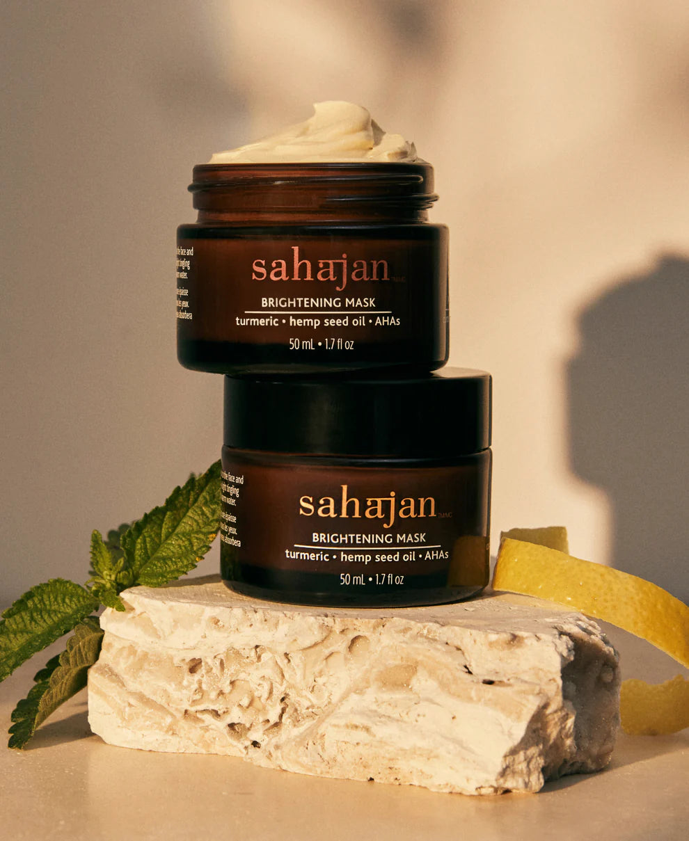 MASQUE EXFOLIANT enzymatique AU CURCUMA SAHĀJAN